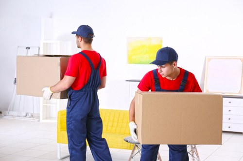 Professional packing service for a Highbury home move