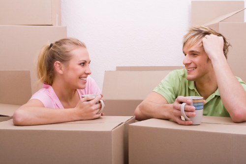 Removal team planning a house move in Highbury near residential properties