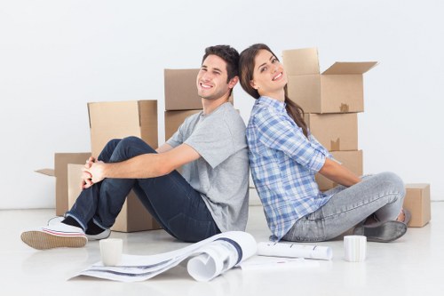 Preparation checklist scene for a local home move in Highbury