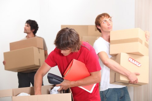 Local packing support for a flat or house move in Highbury